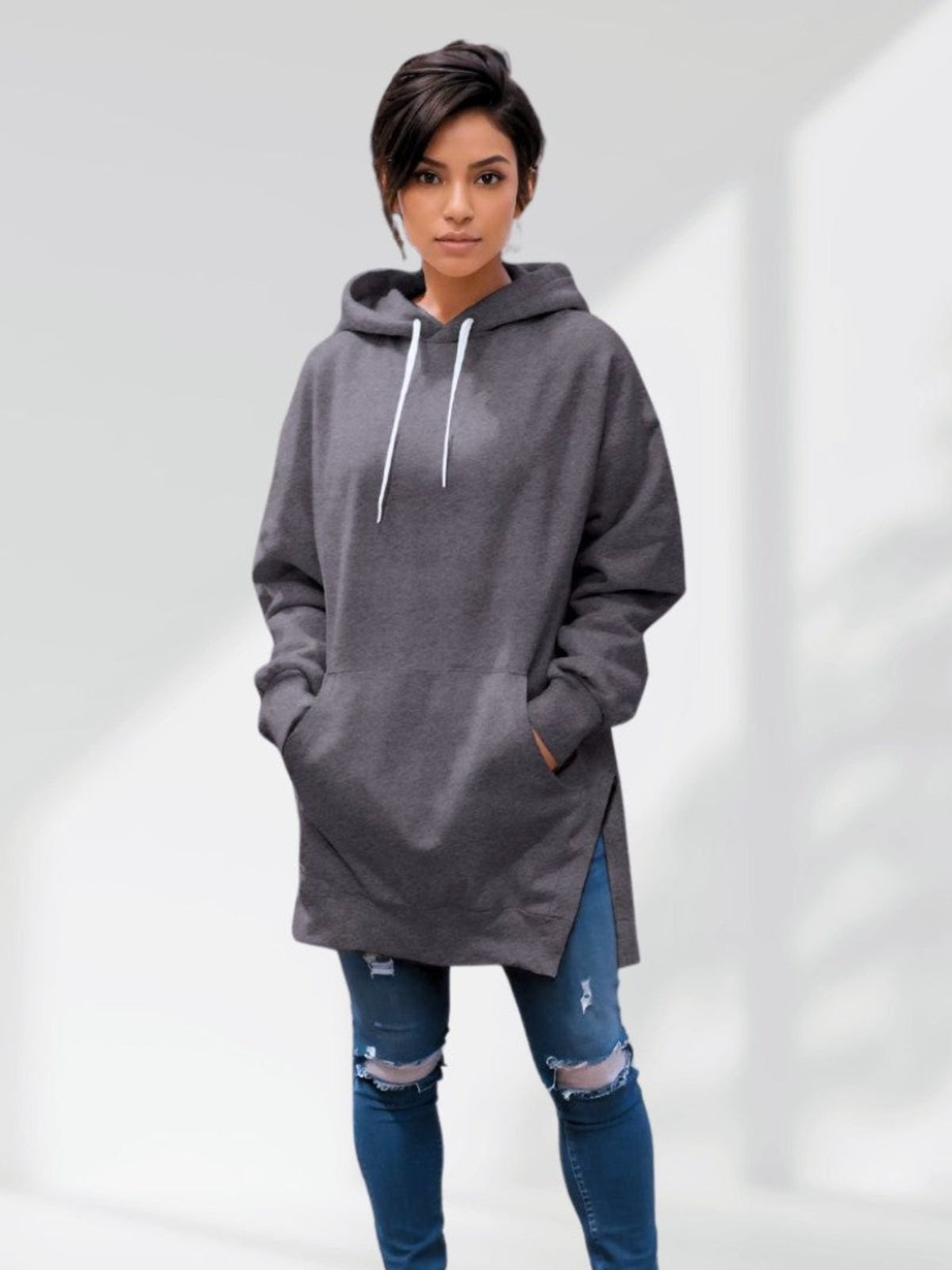 Oversized Hoodie Dress