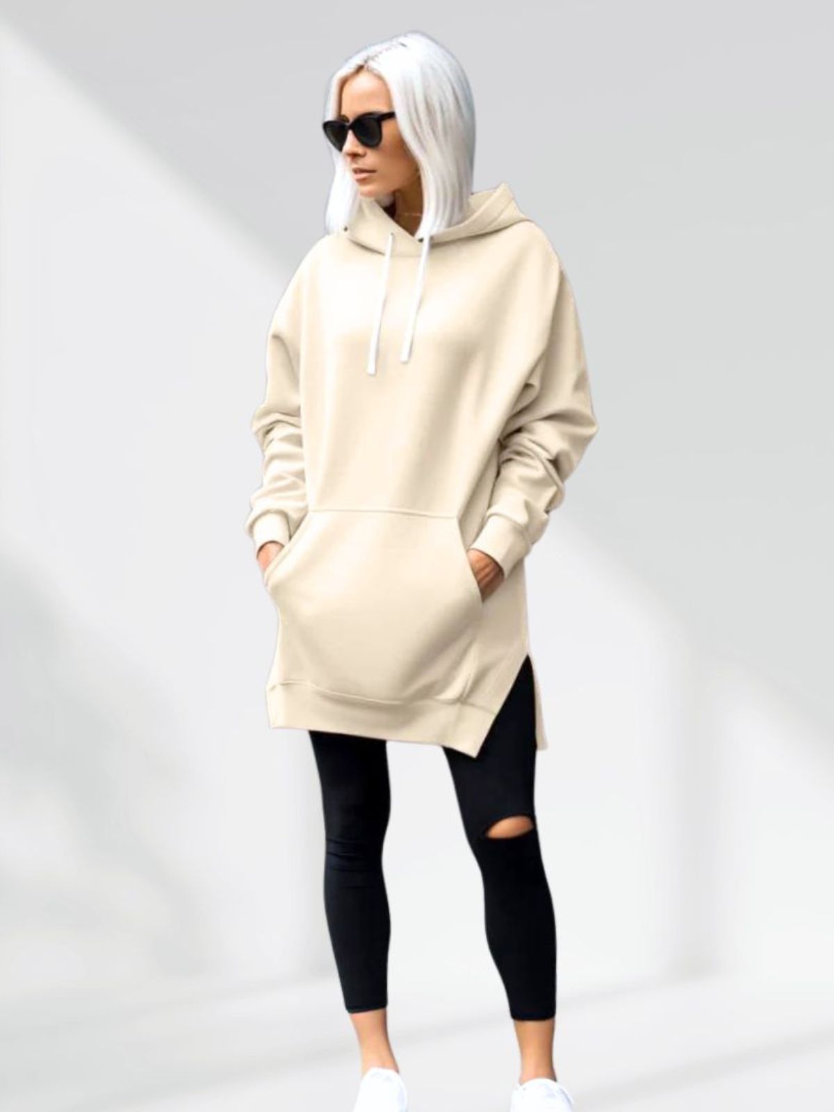 Oversized Hoodie Dress