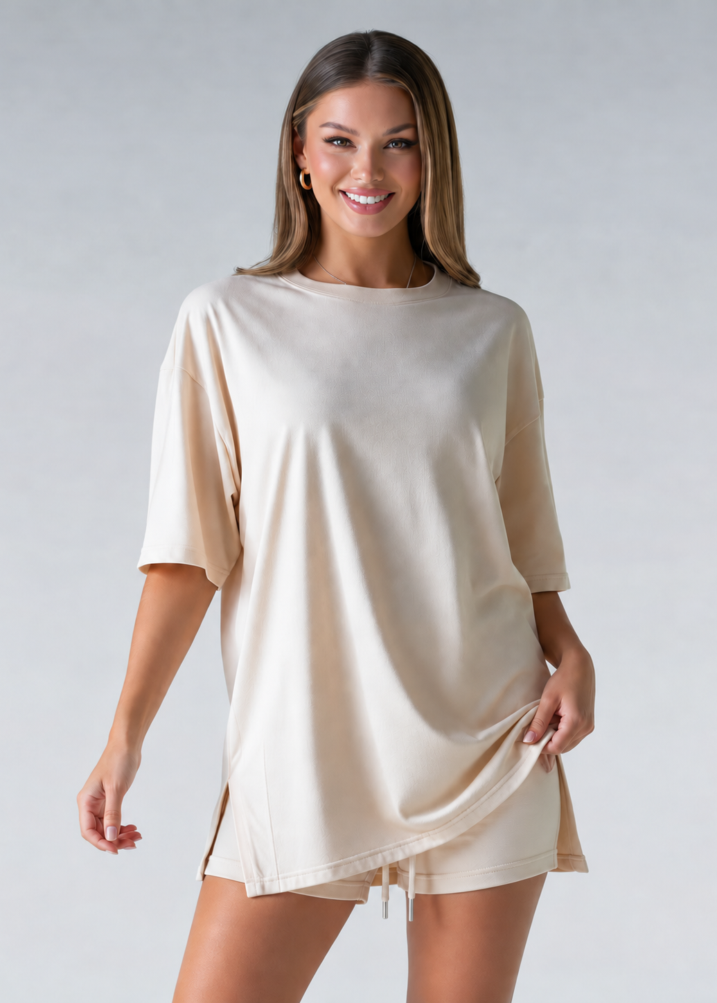 Oversized Bamboo Lounge Set