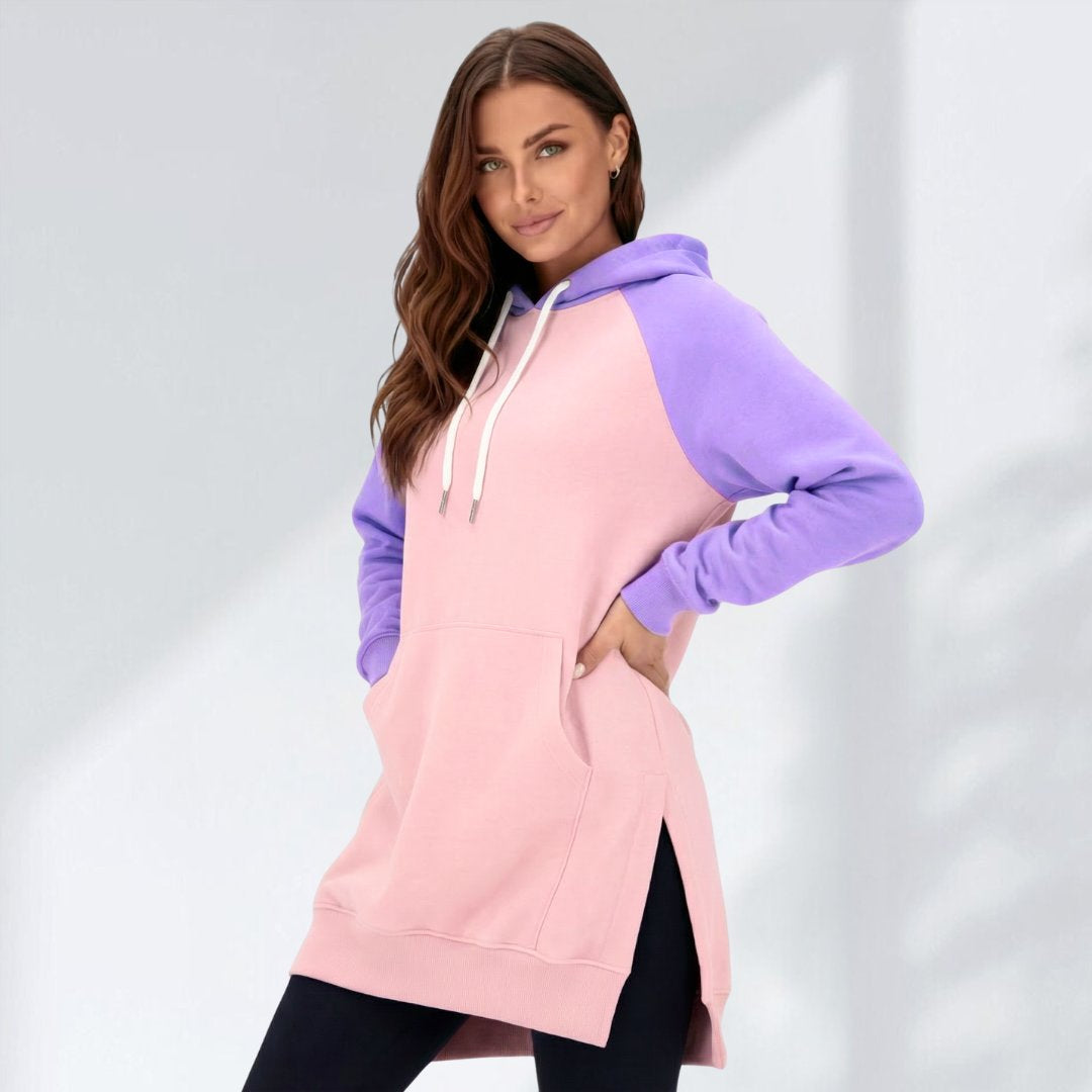 the warmy oversized hoodie dress Women's perfect for chilly winter nights Women's Hoodie Dress - Casual