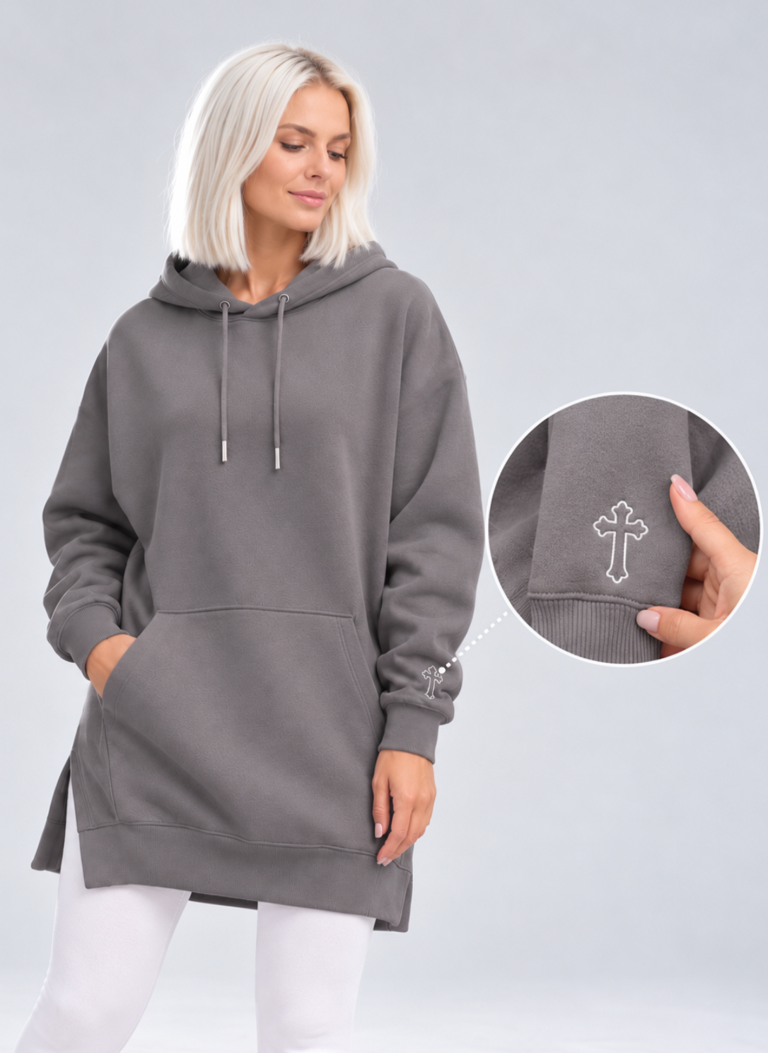 Oversized Hoodie Dress