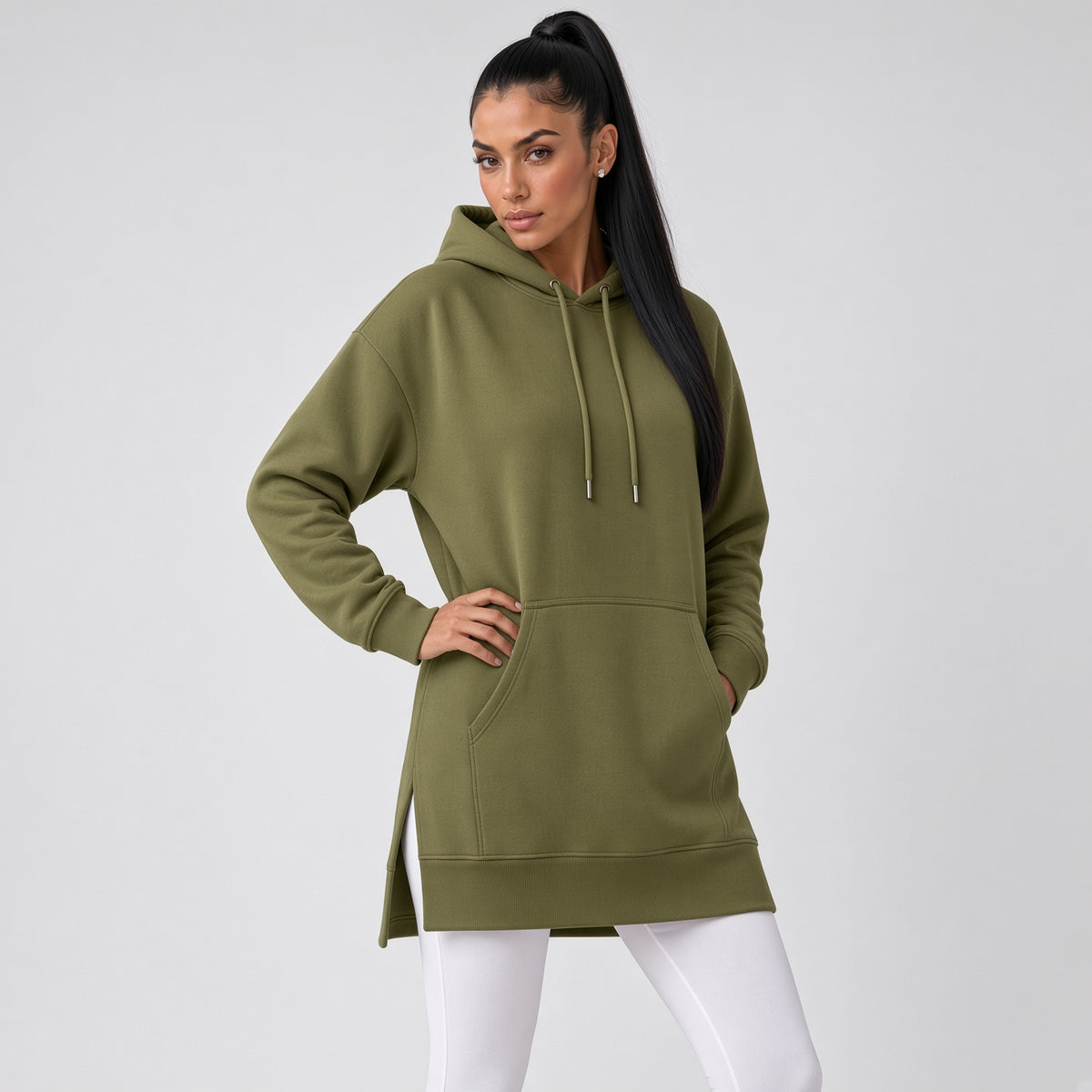 Oversized Hoodie Dress