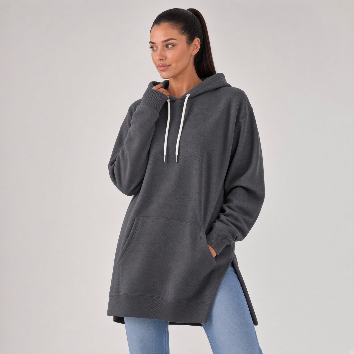 Oversized Hoodie Dress