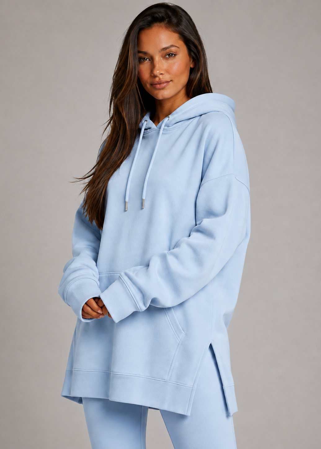 Oversized Hoodie Dress Set