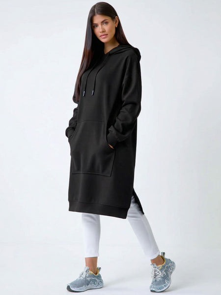 warmy hoodie dress Warmy Oversized Hoodie Dress – Ultra-Soft Fleece Sweatshirt Dress for Women (Plus Size S-3XL), Cozy Wearable Blanket Hoodie, Perfect Gift for Her