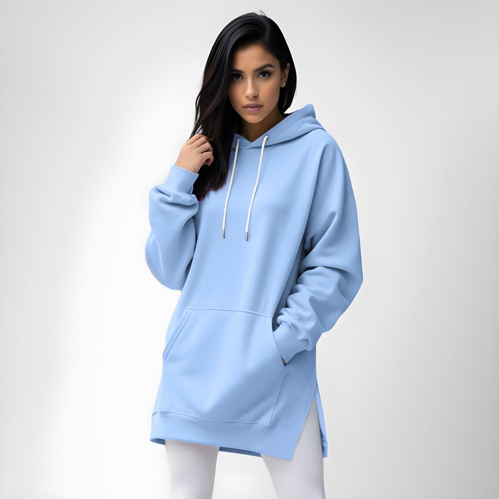 Nylon hoodie dress