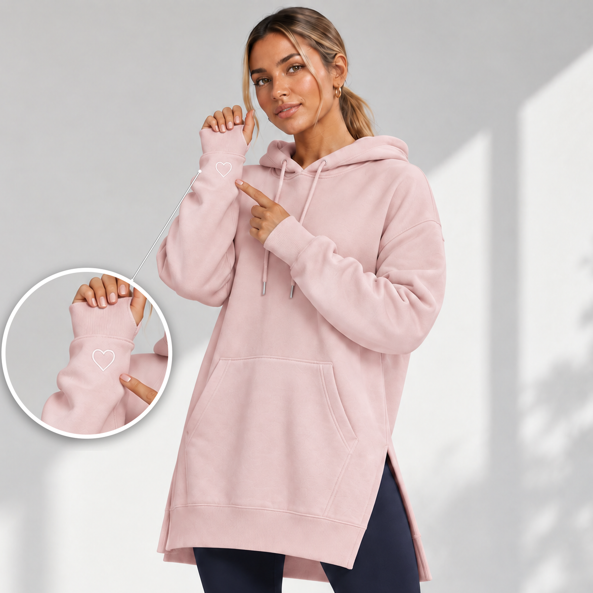 Oversized Hoodie Dress